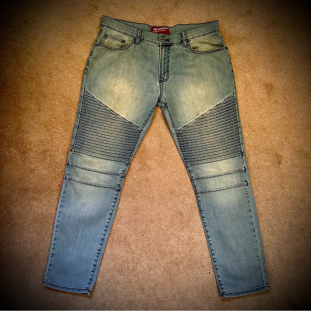 (#125) Arizona Moto Skinny Men’s Jeans